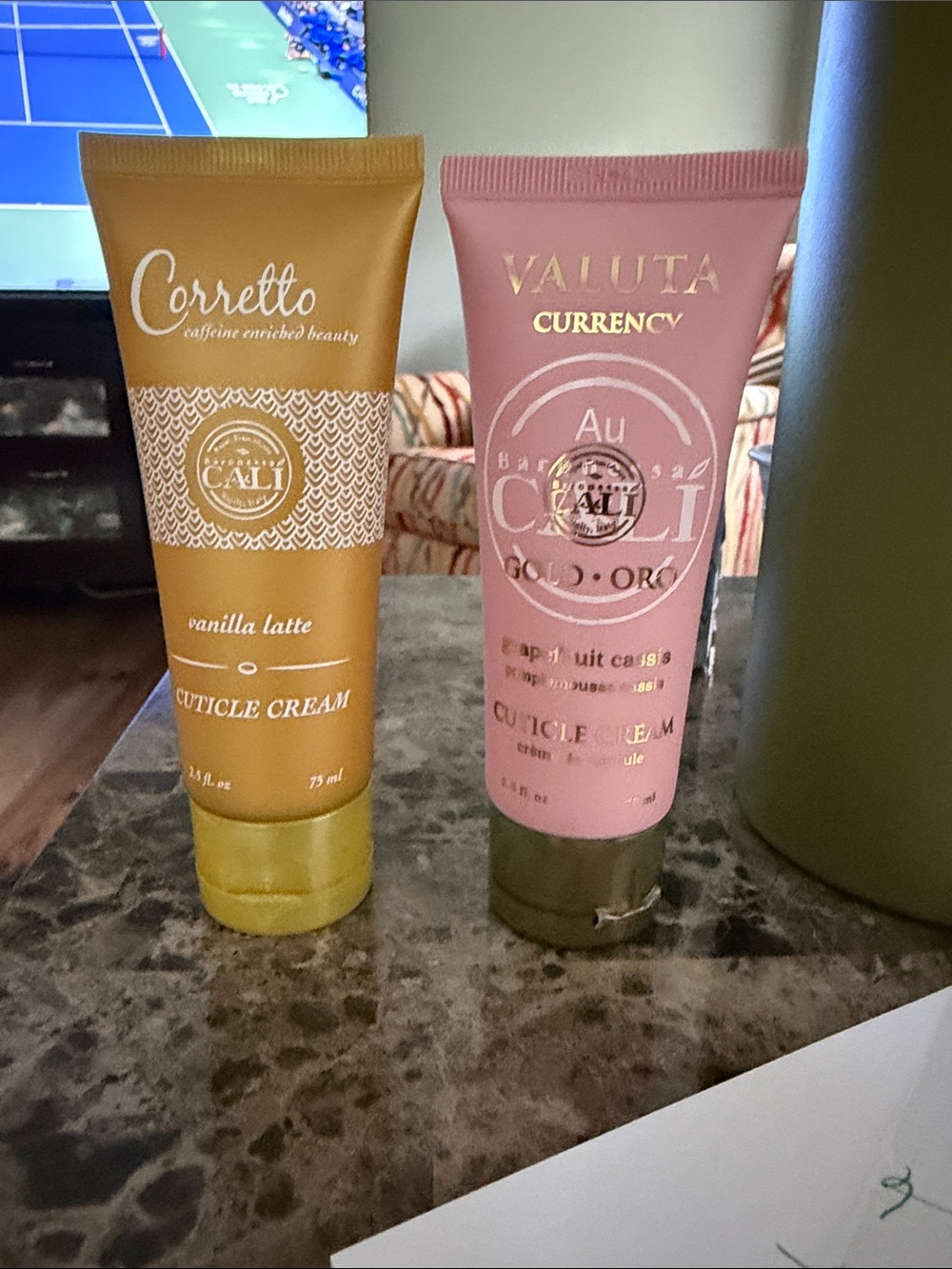 Cuticle Cream Duo - Pink & Gold Nourishing Treatment